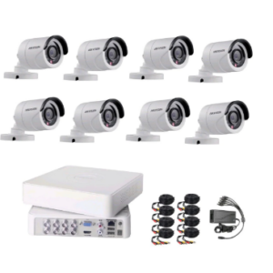 Hikvision 8CH/8 Camera CCTV Kit