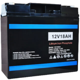 Lithium Battery LiFePO4 12V 18AH